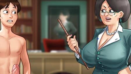 Let's Play - SummertimeSaga, Principal Smith and Annie are Angry, No Commentary