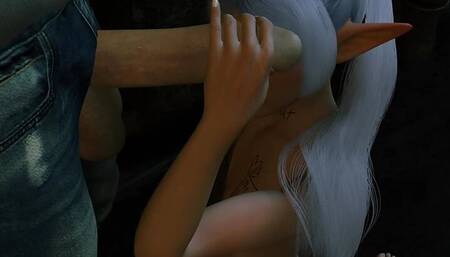 Frieren Elf Standing Fuck - Beyond Journey's End Parody