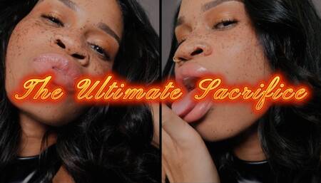 The Ultimate Sacrifice- Ebony Femdom Goddess Rosie Reed Cum Eating Instruction Homewrecking Mesmerize Face Fetish POV Wife Humiliation- standard definition