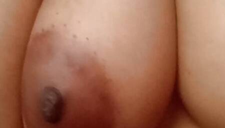 Cum on my tits
