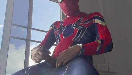 Spiderman work from home.