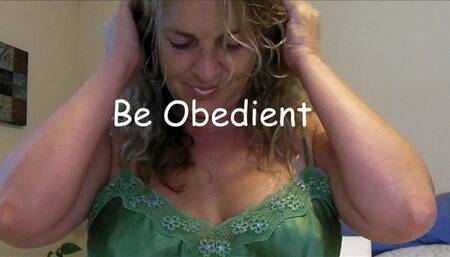 BE OBEDIENT mp4