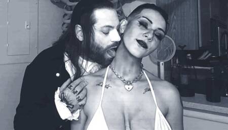 THE HUNGER OF NECKULA (b&w) with Skylar Calico