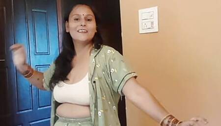 Dancing puja baby
