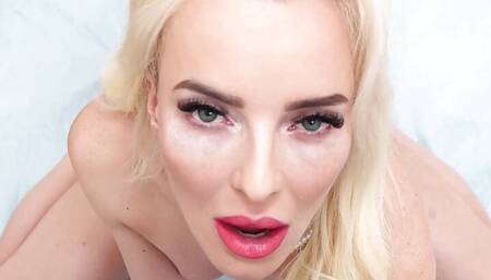 Victoria Pure BBC Foreskin Play Blowjob