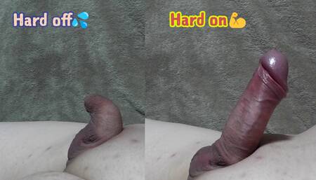 Until a small penis gets a very big erection