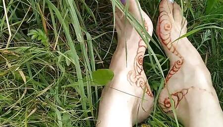 Adventures of My Feet. Foot Fetish Ginnagg