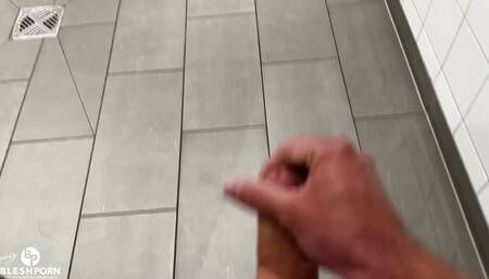 Tim Blesh Toilet Cruising Big Cumshot