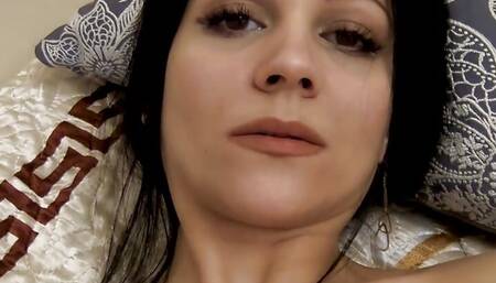 Girl Fucks Her Big Pussy with a Small Dildo