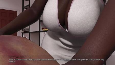 My Dorm 14 - Mark Getting Ointment Massage From His Best Friend's Step Mother and He Got Boner