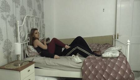 Experience How Rodents Feel Under Her Socks