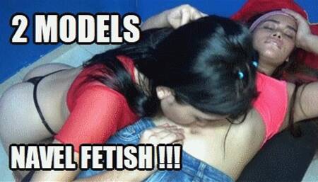 2 MODELS BELLY BUTTON FETISH 240825KISA VIOLET + JESSIE WORSHIPING NAVEL WITH PASSION SHOW (FULL HD MP4 VERSION)