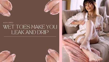 Alexa Creed's Wet Toes make you leak and drip
