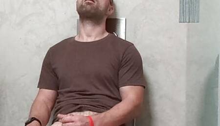 Masturbating at work