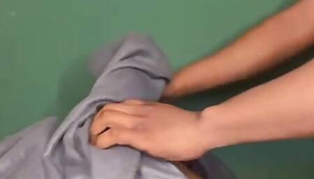 I fuck the pussy of this big ass asian for not paying the rent