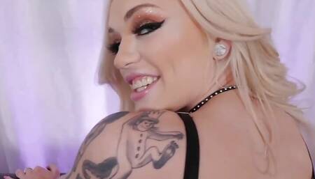 Inked Blonde Alex Grey Rides Hard Cock On POV Sex