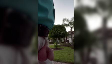 Exposing My Penis On The Cull De Sack