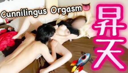 【妊娠5ヶ月 第18週】えむゆみに憧れるパイパンまんこの白ギャル妊婦がクンニでイキまくりwお礼にフェラでヌキヌキ【個人撮影】