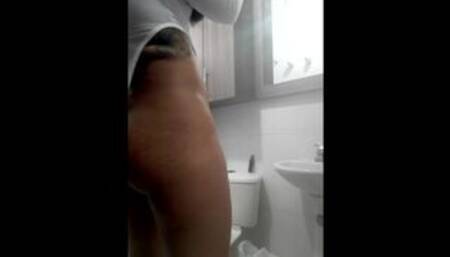 my boss leaves me alone at work and I record myself