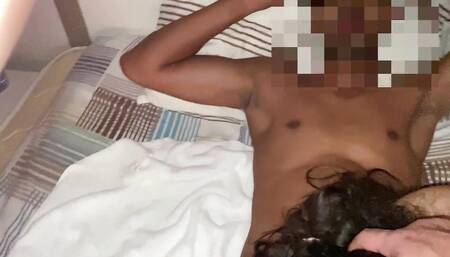 BBC to Big for My Throat - Husband Wife Playing with Their New Toy