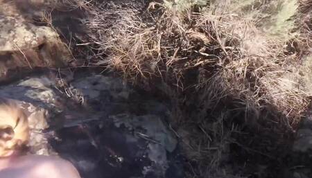 Fucking on a Ledge by the River