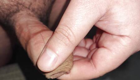 I hadn't masturbated for several days until today!!