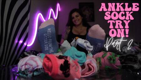 Ankle Socks Try On 2