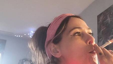 Enjoying another smoke