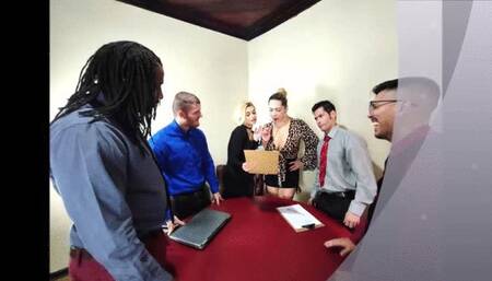 THE OFFICE ORGY PART 2