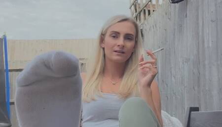 New Nails and Dirty White Socks