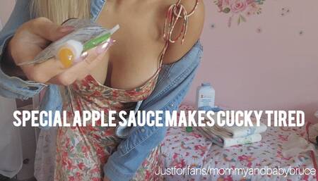 Step Mommy and Step Daddy Feed You Special Apple Sauce