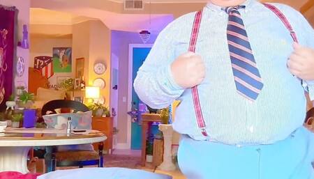 Sugar Wealthy Gentlemen Has 1 Full Hour Long of Mature Gentlemens Cum, Bull Balls, Big Tummy, Fat Cock