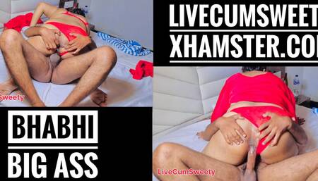 Indian Big ass Bhabhi Enjoying doggy style step