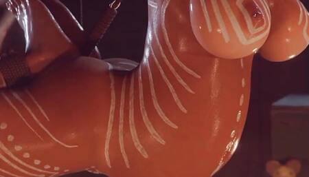 Big buttocks hard and gaping fucking.