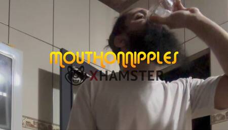 Drinking Piss with Ice Cubes