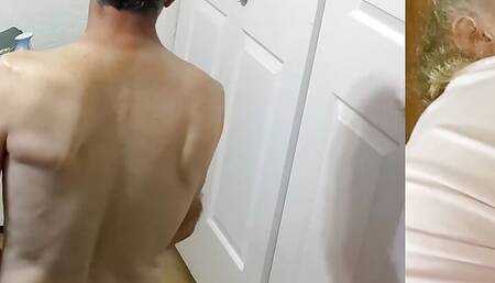 Cousin Jerry Fucks My Ass And We Cum Together! Hot Milf Anal!