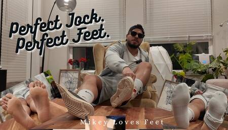 Stinky Jock Foot Tease- Guys Feet, Guys Barefoot