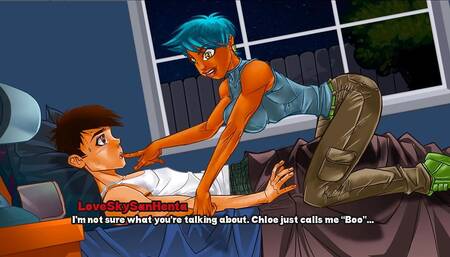 High School Days (RichyCapy) - Part 13 - Sexy Ebony Babe Sex By LoveSkySanHentai