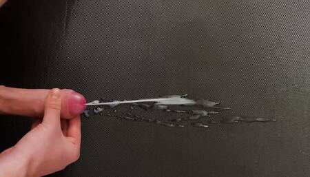 Huge cumshot after days of edging