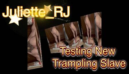Juliette_RJ Choosing a Trampling Slave - FEET HUMILIATION - BAREFOOT TRAMPLING - HARD TRAMPLING - FOOT FETISH - BBW GODDESS - JUMPING AND STOMPING - HARD TRAMPLING - TESTING SLAVE - HARD DICK