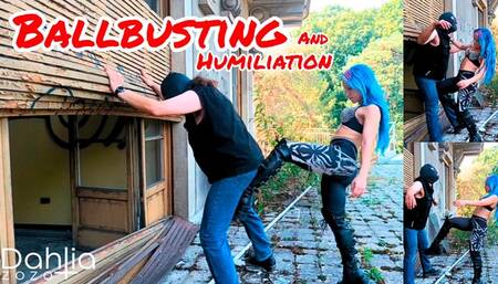 Ballbusting and humiliate my worthless slave (Italian speech)