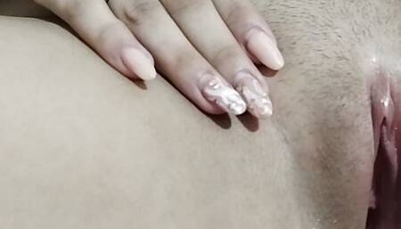 MY BEST FRIEND WAS MASTURBATING HER VAGINA SO I HELP HER WITH MY COCK