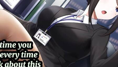 (HENTAI JOI) Obey your Boss and Clean her Feet (femdom, humiliation, feet)