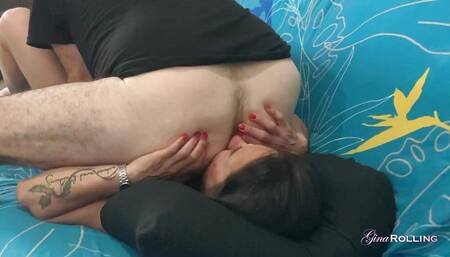 The Best Nurse Ever! She Knows the Perfect Treatment for a Leg in a Cast.