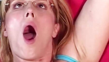 There Are Huge Fake Bazongas and There Are Small Cupcakes in a Steamy Lesbian Fun