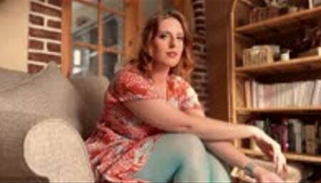 Rejected & Humiliated by Stuck-Up Princess Bitch in Blue Shiny Nylons