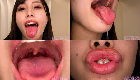 Mai Arisu - Erotic Long Tongue and Mouth Showing - MOV