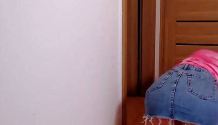 Cutie Gets Hard Anal Fucked From Behind While Cleaning House (creapmpie Ending)