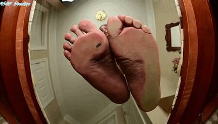 Sexy Rican barefoot domination!! Pt 2 - MP4