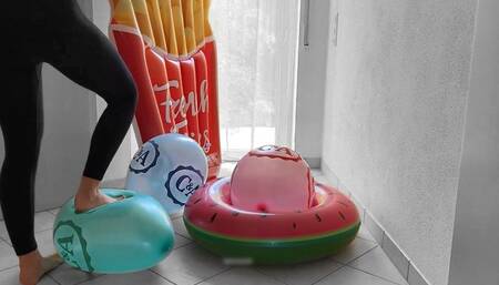 hot balloon & inflatable mass pop